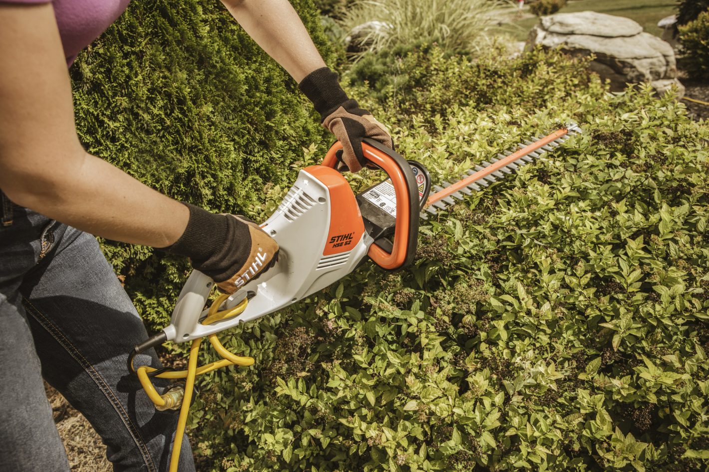 stihl hse 52 hedge trimmer 1